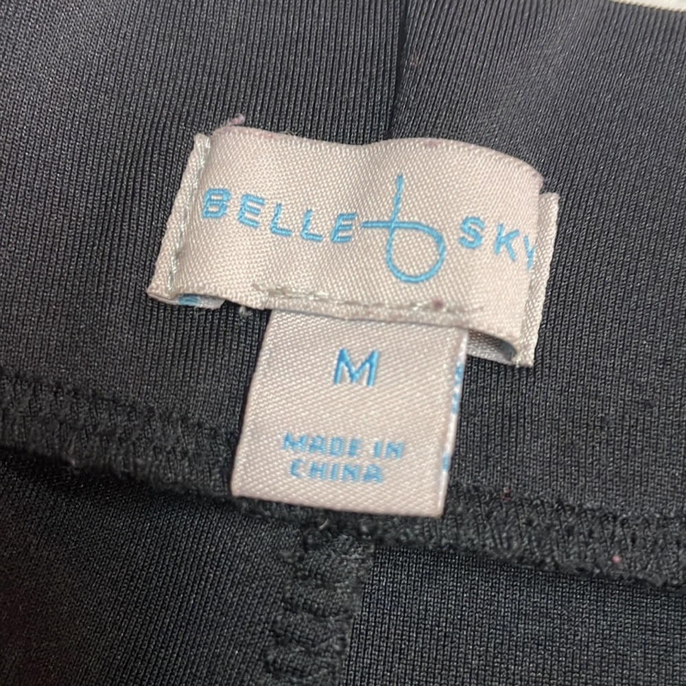 Belle & Sky Black Dressy Leggings - Picture 5 of 8